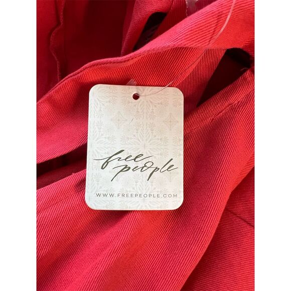 Free People Women's Orange Sleeveless Jumpsuit Size L Standard  Casual, … - Picture 8 of 10